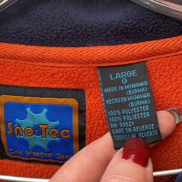 Fleece Hoodie sz. L - Picture 2 of 2